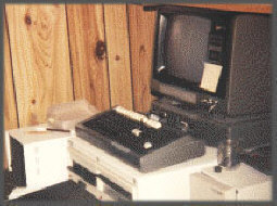 Original Access-80 on a TRS-80 microcomputer